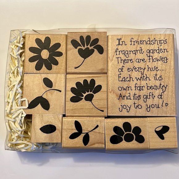In Friendship’s Garden S342 stamp set - Picture 1 of 9